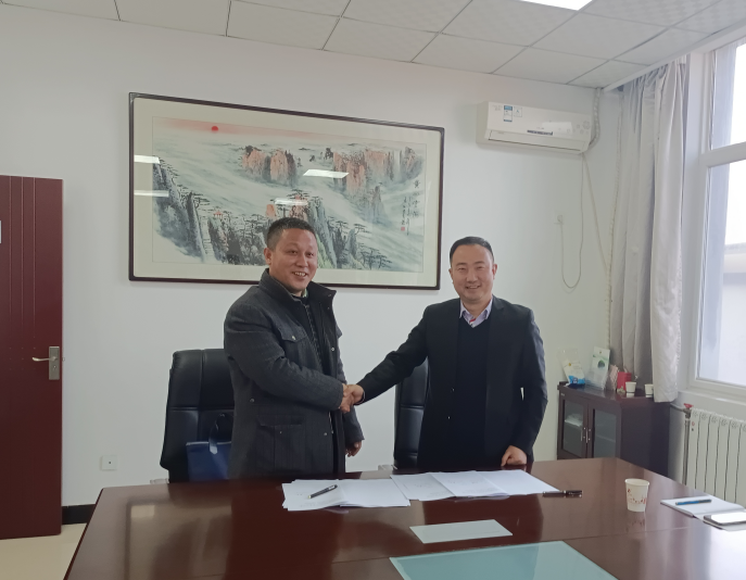 陕西虹彩园艺集团与西安市农业技术推广中心签订战略合作协议