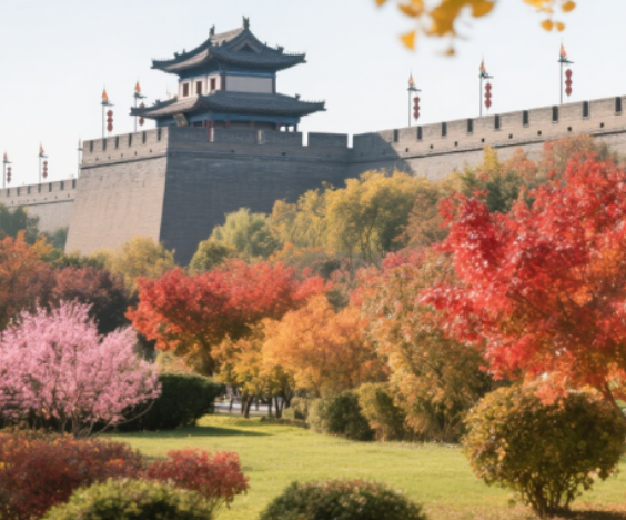 刷爆西安人朋友圈！6 大公园秋景暴击，金黄银杏 + 火红枫叶美到失语！