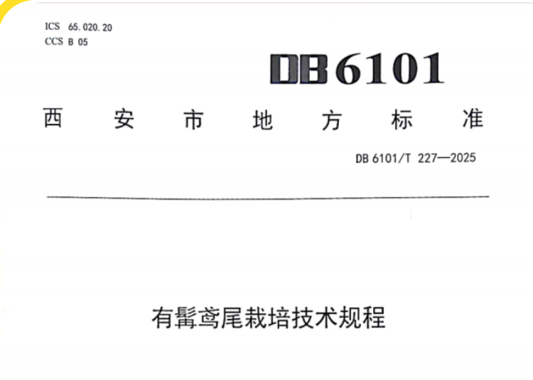西安市《有髯鸢尾栽培技术规程》正式发布 虹彩园艺集团全程参与起草！