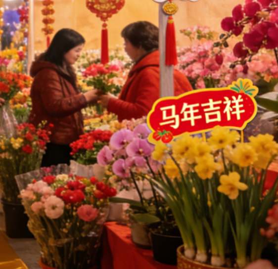 2026 春节买什么花最旺？这份 “开运花单” 藏着全年好彩头！