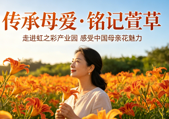 母亲节封神玩法 别再送普通心意！虹之彩600+萱草，共植专属温柔！